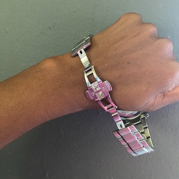 CRRJU Man stainless steel blue and silver quartz wristwatch - Picture 8 of 11